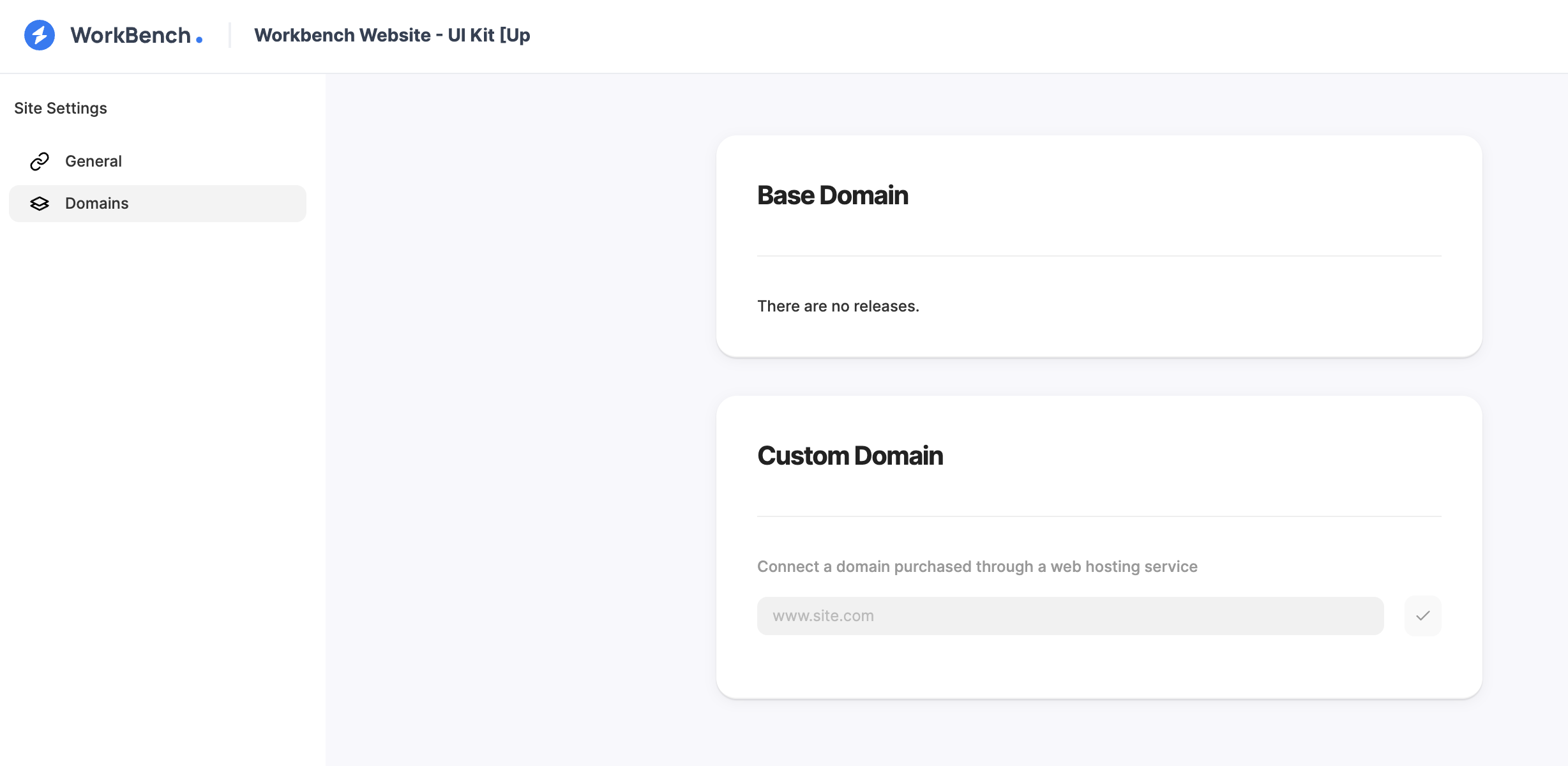 Screen to input domain